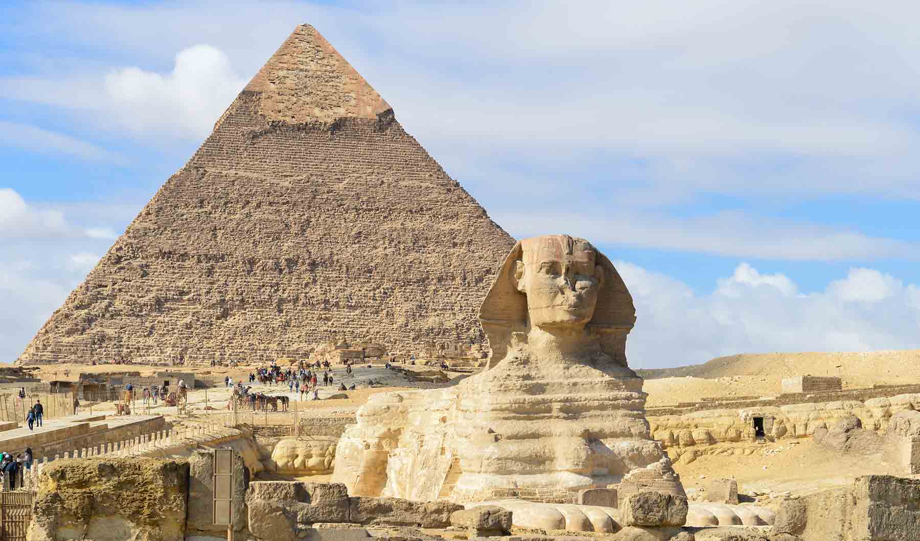 Cairo: visit - Great Pyramid at Giza, Great Sphinx of Giza & Luxor ...